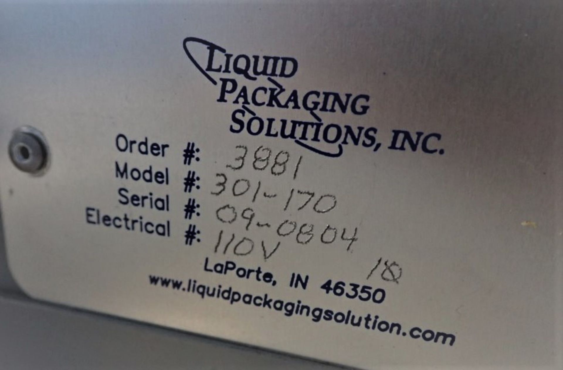 Liquid Process Systems S/S Sanitary Dual Postive Displacement Pump, Model 301-170, Order #3881, S/ - Image 3 of 12