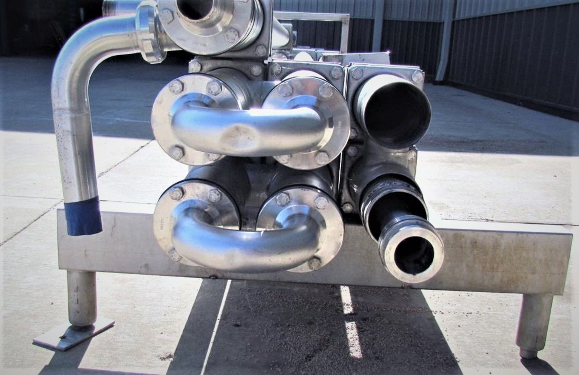 Tetra Spiraflo TubularS/S Sanitary Heat Exchanger, Model MTC-108/W-6-2, Mfg. #123096-04, All S/S - Image 3 of 4