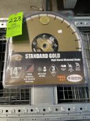 (2) NEW DIAMOND PRODUCTS HIGH SPEED DIAMOND SAW BLADES (SEE PHOTOS FOR DETAILS) (ALL PURCHASES