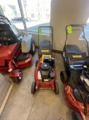 EXMARK SELF PROPELLED MOWER, MODEL COMMERCIAL 21 X-SERIES (SEE TAG IN PHOTOS FOR MORE