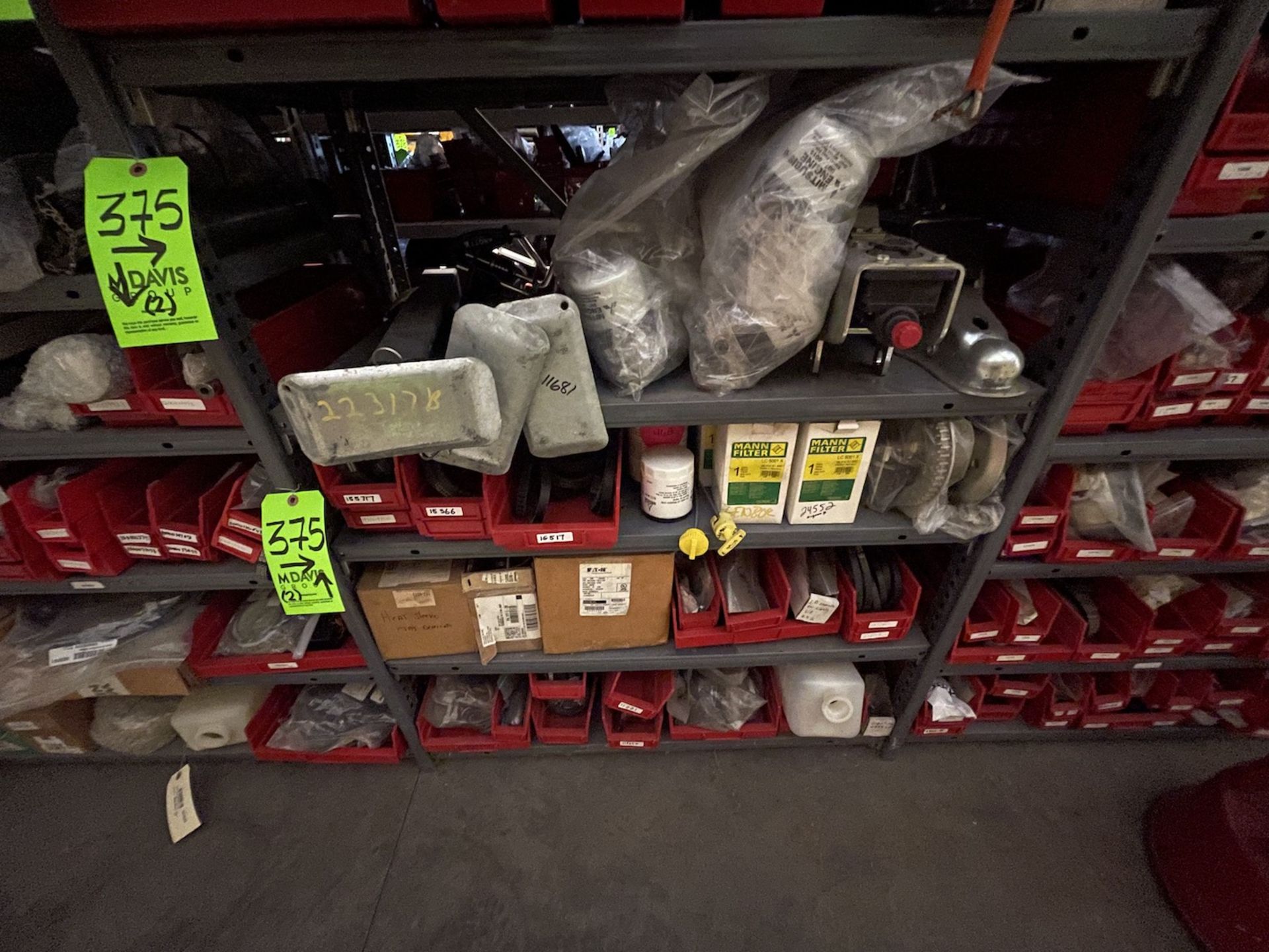 PART AND MRO, INCLUDES KNOTT AUTOFLEX PROP STAND, DIESEL FUEL FILTERS, DEMCO HYDRAULIC BREAK