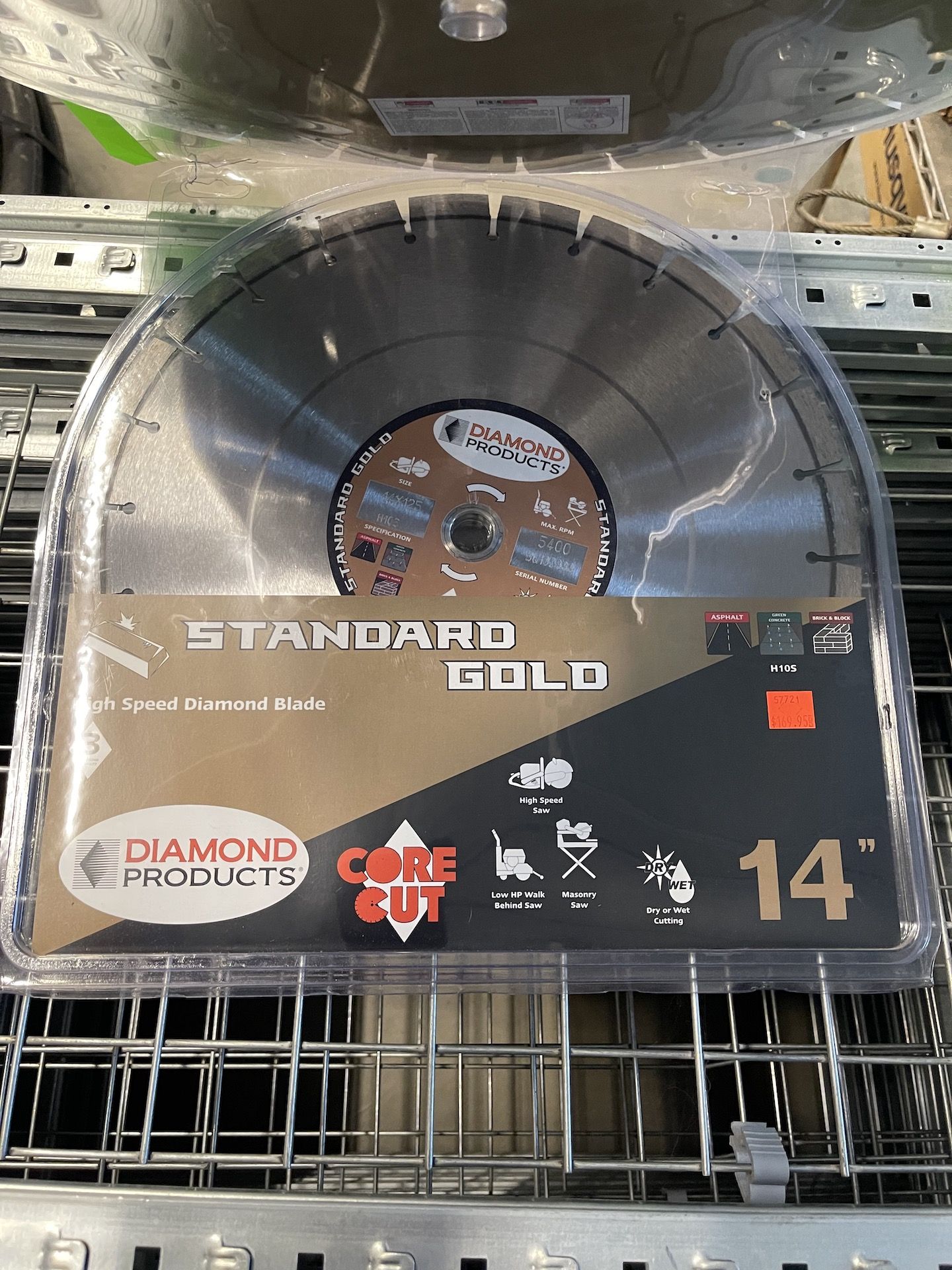 (2) NEW DIAMOND PRODUCTS HIGH SPEED DIAMOND SAW BLADES (SEE PHOTOS FOR DETAILS) (ALL PURCHASES - Image 2 of 2