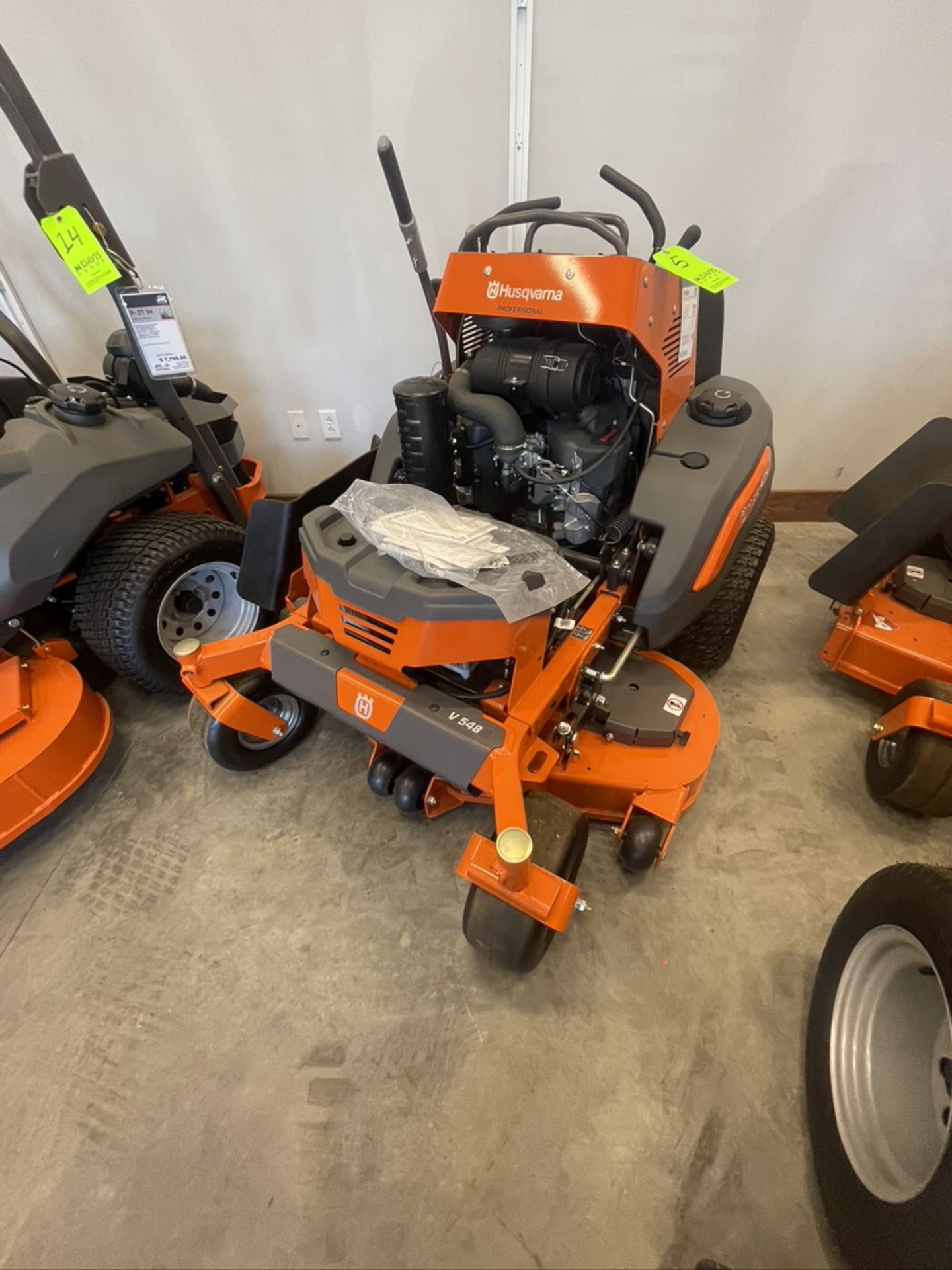 HUSQVARNA STAND-ON SERO-TURN MOWER, MODEL V548 (SEE TAG IN PHOTOS FOR MORE INFORMATION) (ALL - Image 2 of 6