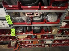 ASSORTED HUSQVARNA WHEELS AND KOHLER AIR FILTERS (ALL PURCHASES MUST BE PAID FOR AND REMOVED BY 5/