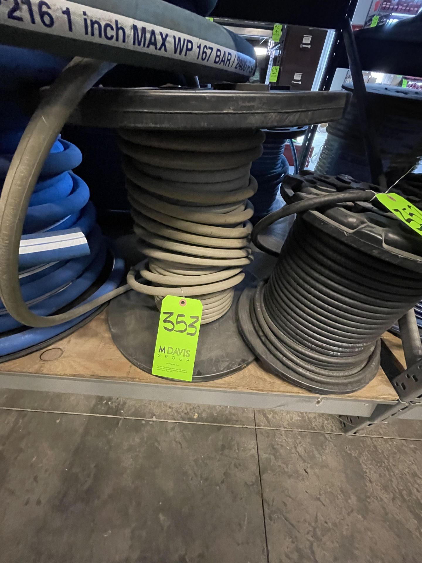 PRESSURE WASHER HOSE 3/8" 3000psi (ALL PURCHASES MUST BE PAID FOR AND REMOVED BY 5/4/22) (ALL
