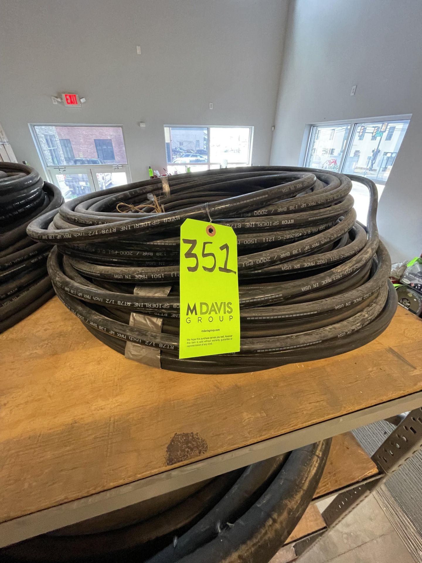 RYCO SPIDERLINE RT78 HYDRAULIC HOSE 3/8"-1/2" (ALL PURCHASES MUST BE PAID FOR AND REMOVED BY 5/4/22)