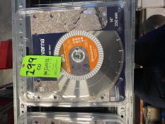 (2) NEW HUSQVARNA QH5 DIAMOND SAW BLADE, 14", 350 MM (ALL PURCHASES MUST BE PAID FOR AND REMOVED