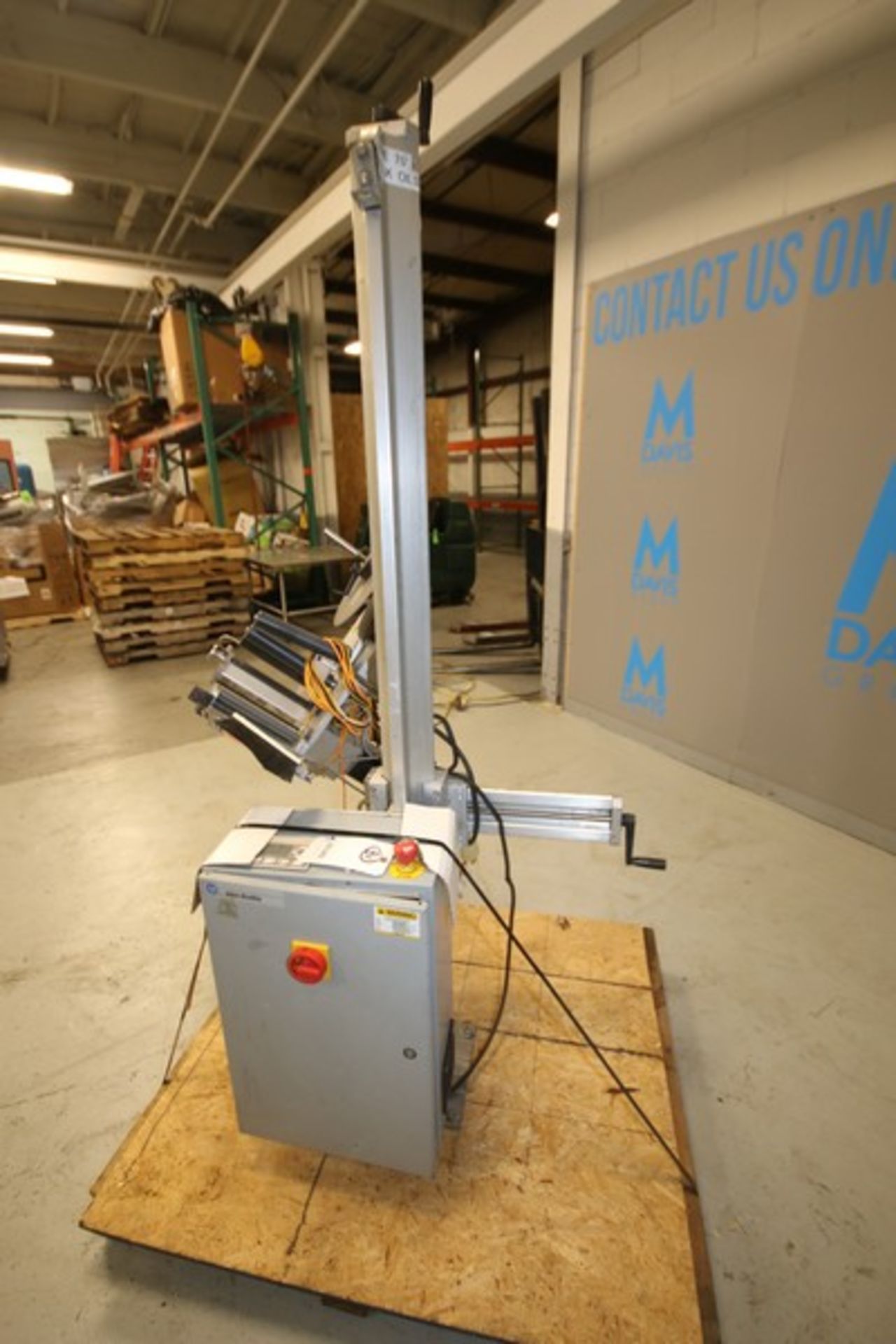 WS Packaging Roll-Feed Labeler, Model ASD50-LH, SNJN50830-11, with AB Micrologix 1200 PLC, Digital - Image 4 of 7