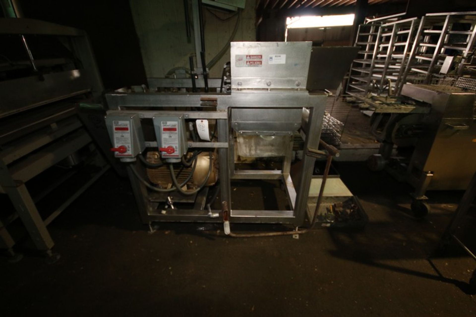 Maddox Metal Works S/S Corn Mill Machine, Model CORN MILL Machine, S/N 91-31853, with Baldor 50 hp/ - Image 2 of 11
