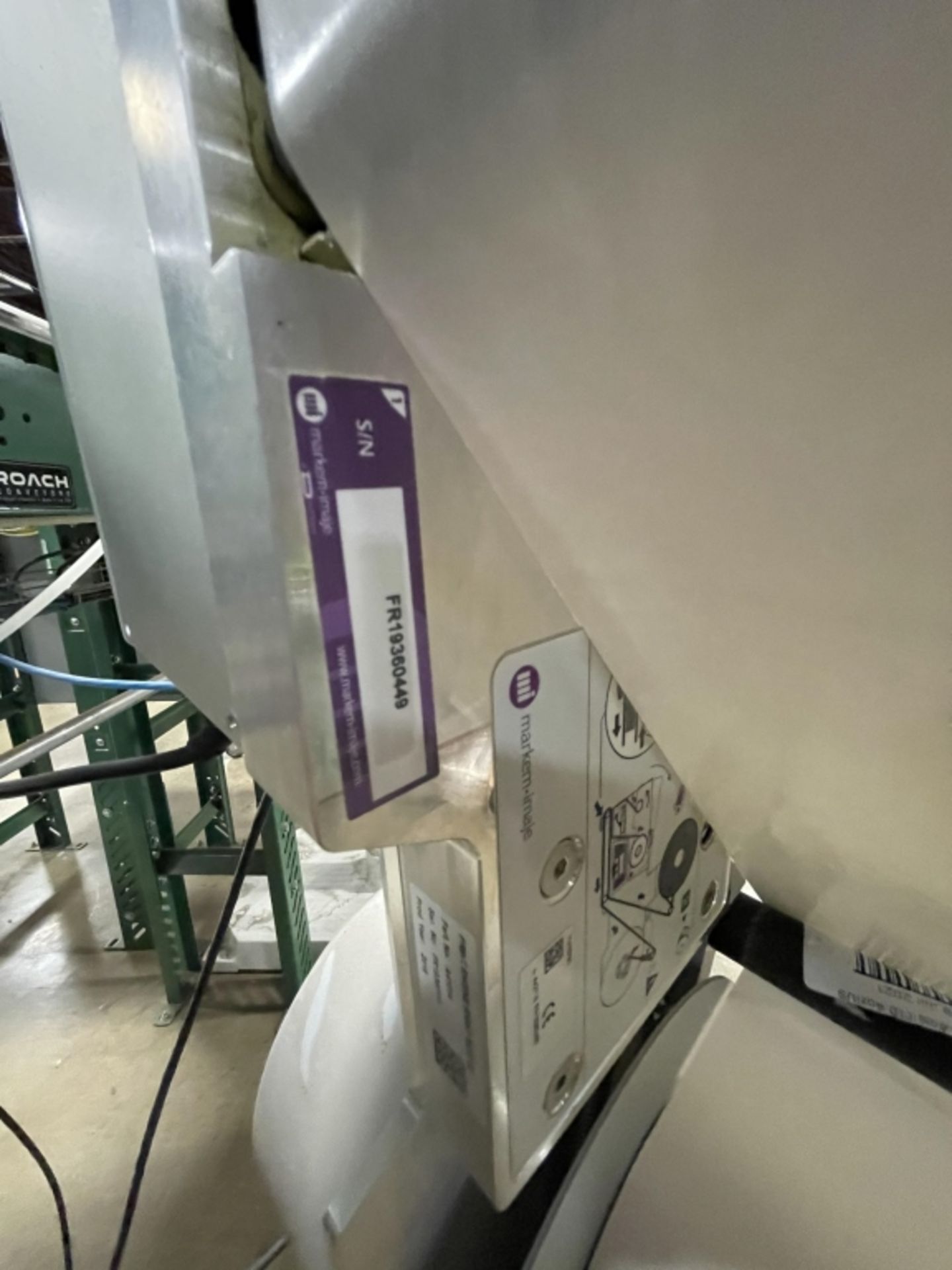 MARKEM IMAJE CASE LABELER, MODEL 2200 (2019 MFG)(Loading, Handling & Site Management Fee: $200.00) - Image 4 of 12