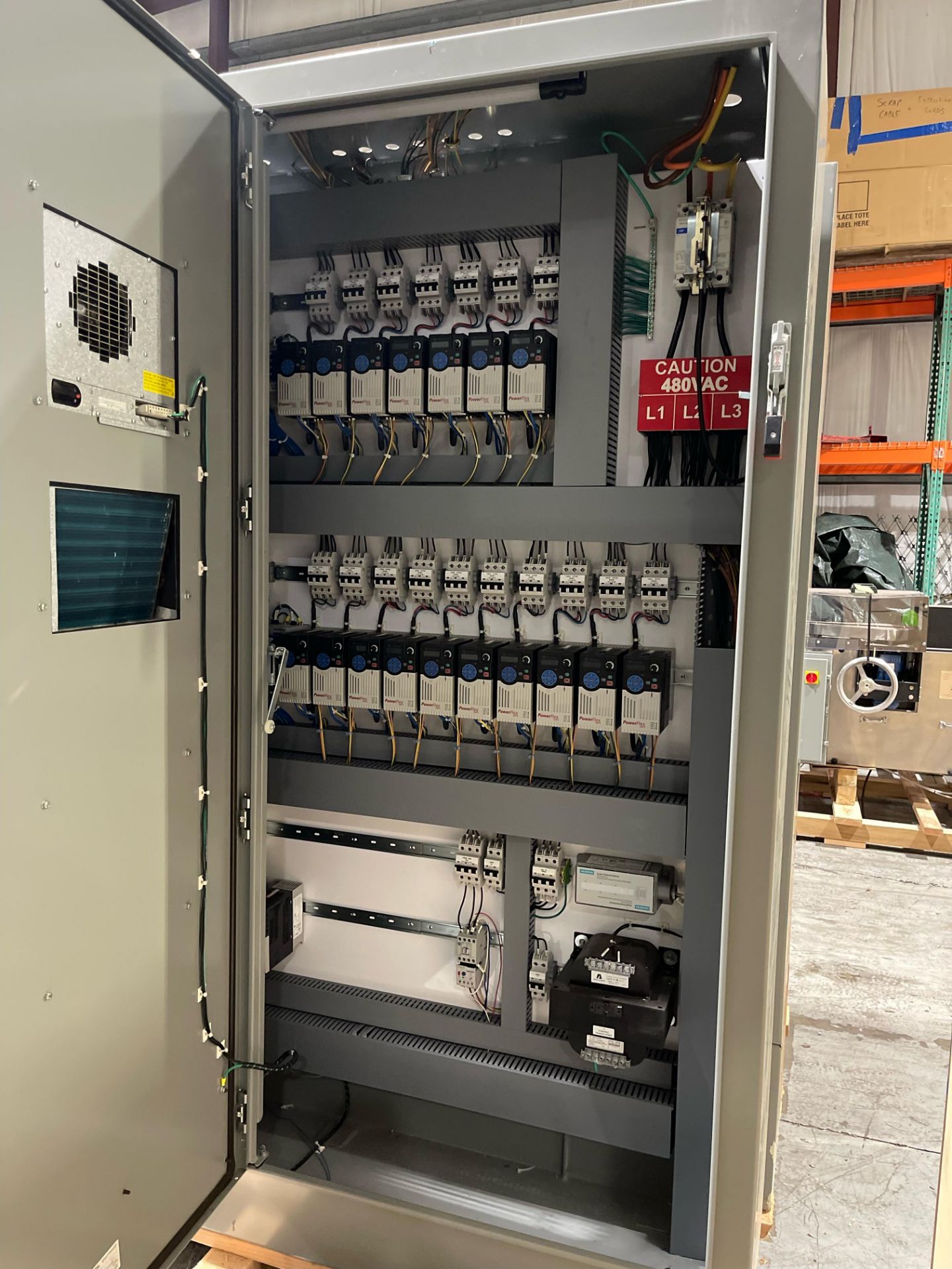 Neemar 3 - Door Can Conveyor Control Panel, 10 ft W x 18” Deep x 90” H, with Allen Bradley Logix PLC - Bild 2 aus 4