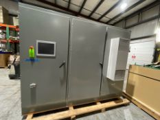 Neemar 3 - Door Can Conveyor Control Panel, 10 ft W x 18” Deep x 90” H, with Allen Bradley Logix PLC