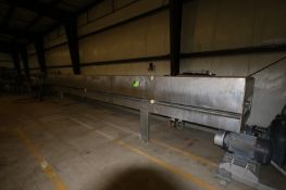 S/S Nitrogen Tunnel, Aprox. 30 ft. L, with Aprox. 36" W S/S Belt, with Aprox. 3-1/4" Clearance, On