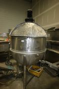 Lee 300 Gal. S/S Kettle, M/N 300 D5T, S/N B1738-A, Nat'L BD #: 3699, Rated 125 PSI Jacket, Overall