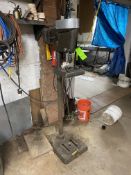 Drill Press, with Drive & Pedestal (LOCATED IN PITTSBURGH, PA)