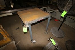 LangMuir Systems Drilling Table, Overall Dims.: Aprox. 33" L x 30" W x 30" H, Mounted on Portable