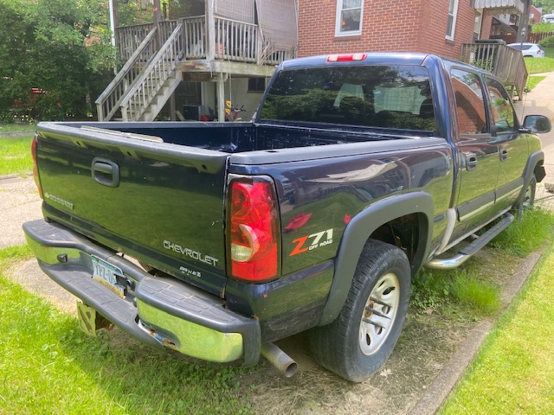 2005 Chevy Z71 Pick Up Truck, Model K15543, VIN#: 2GCEK13T951248187, with Crew Cab (NOTE: IT IS - Image 4 of 14