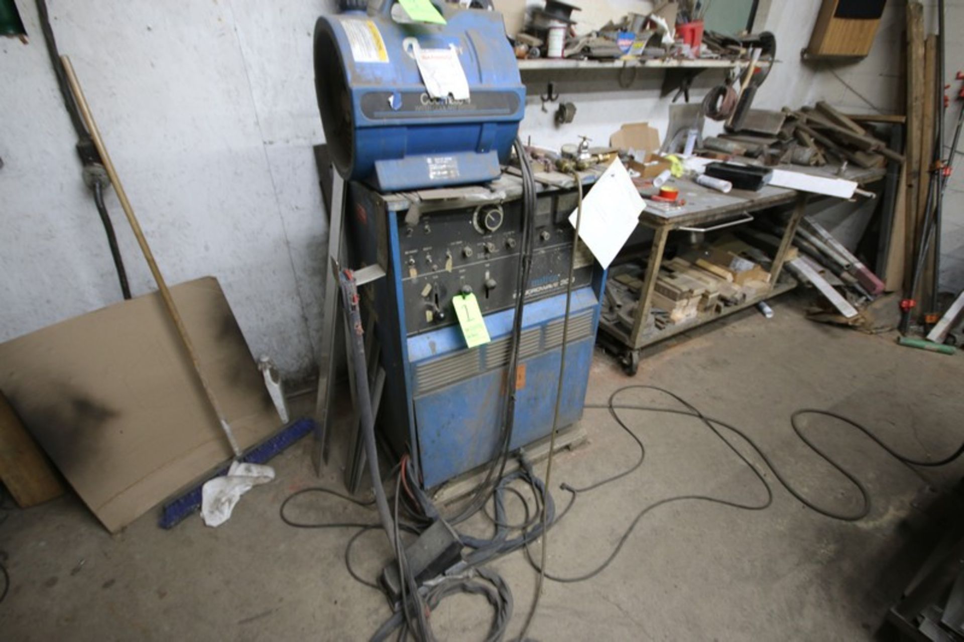 Miller Syncrowave 300 Welder, AC/DC Gas Tungsten Arc or Shielded Metal Arc Welding Power Source, - Image 4 of 6