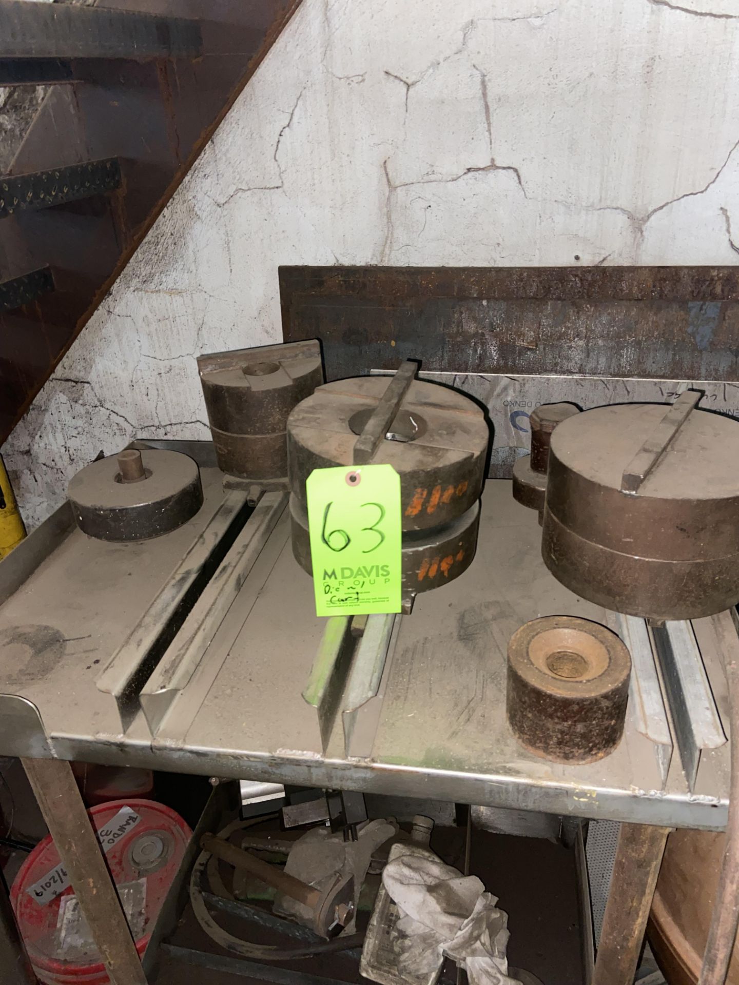 Lot of Assorted Die & Tooling for Brake, Includes Portable Cart (LOCATED IN PITTSBURGH, PA) - Image 4 of 4