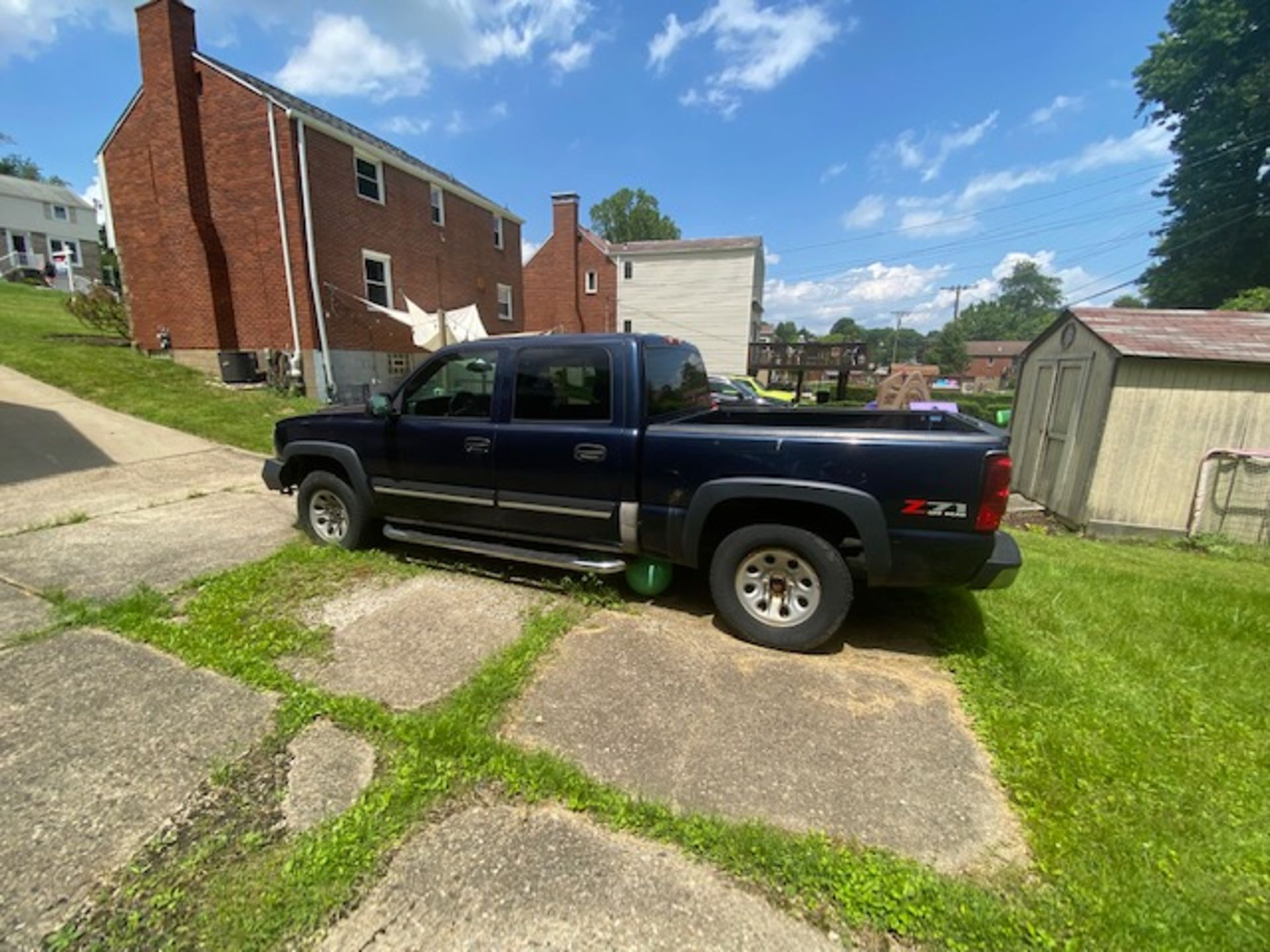 2005 Chevy Z71 Pick Up Truck, Model K15543, VIN#: 2GCEK13T951248187, with Crew Cab (NOTE: IT IS - Image 11 of 14