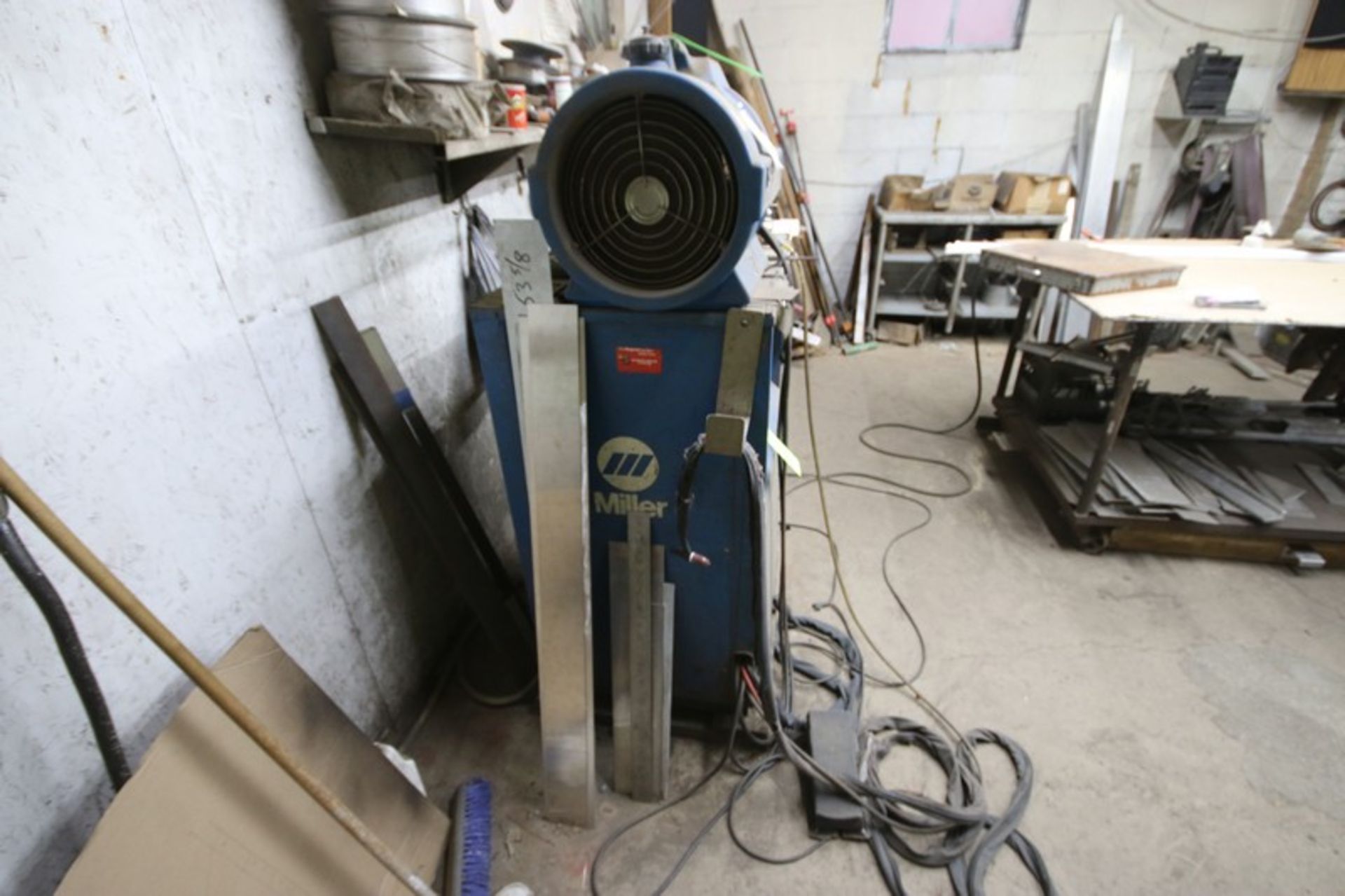 Miller Syncrowave 300 Welder, AC/DC Gas Tungsten Arc or Shielded Metal Arc Welding Power Source, - Image 5 of 6