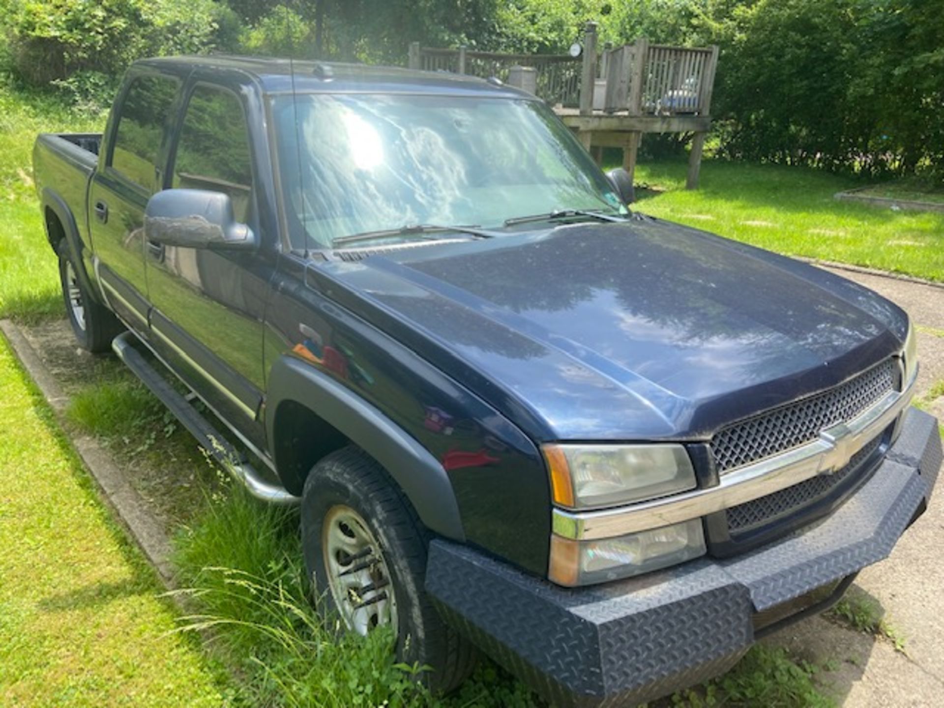 2005 Chevy Z71 Pick Up Truck, Model K15543, VIN#: 2GCEK13T951248187, with Crew Cab (NOTE: IT IS - Image 10 of 14