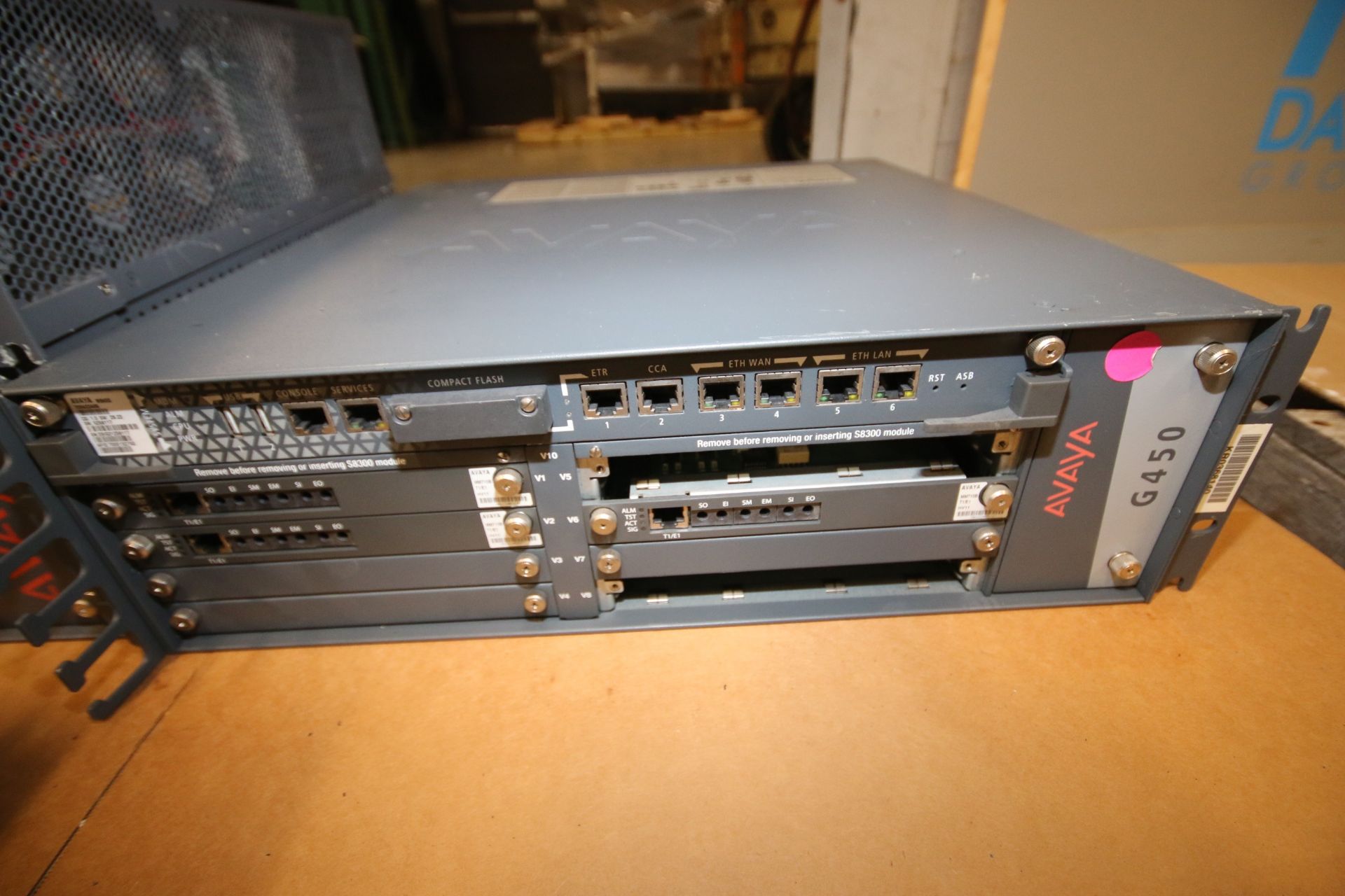 Lot of (2) AVAYA Media Gateway Rack Units, Model 450, (INV#81573)(Located @ the MDG Auction Showroom - Bild 2 aus 3