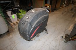 Global 24 V Walk Behind Floor Scrubber, Model 261126, SN GE26T195001413, (Note: Needs New Batteries,