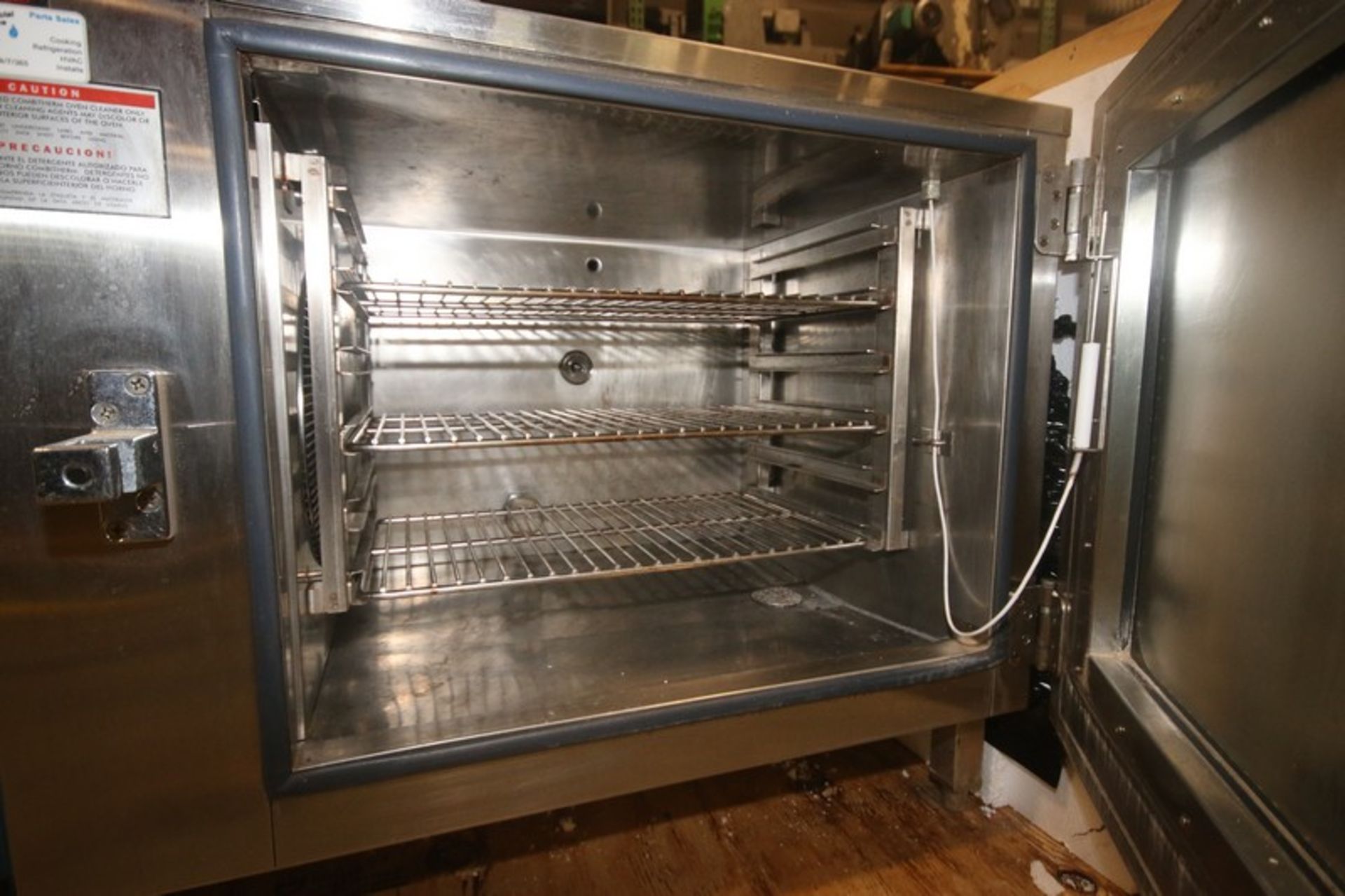 LIKE NEW Alto Shaam Combitherm S/S Oven, M/N HUD 6.10, S/N 62566-0998, 208-240 Volts, 3 Phase, - Bild 7 aus 8