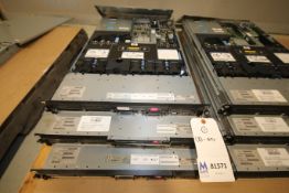 Lot of (3) HP Server Racks Units, Type (2) 700501100 & 700501102B DL360G7 SRVR 1CPU MID5 & 7 with