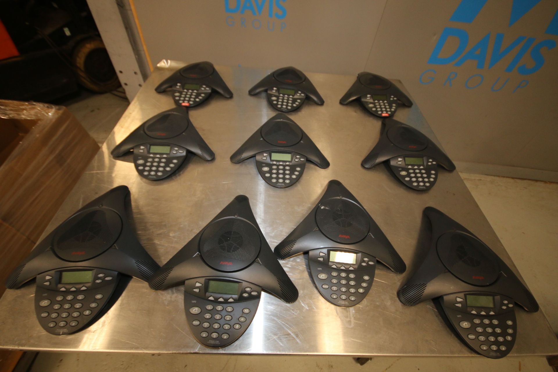 Lot of (10) Avaya Model 1692 IP Conference Stations, (INV#86692) (Located @ the MDG Auction Showroom