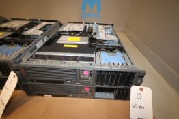 Lot of (2) AVAYA / HP Server Rack Units, Type DL385R02 SP MODO US SVR, S/N L67500G8VXS00U and S/N