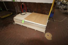 (1) Skid of Peg Board, Assorted Sizes (LOCATED IN WOONSOCKET, RI)