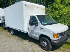 2004 Ford E-350 Super Duty 16 ft. Box Truck, VIN #: 1FDWE35L04HA05850, with 167,651 Miles, with 2-