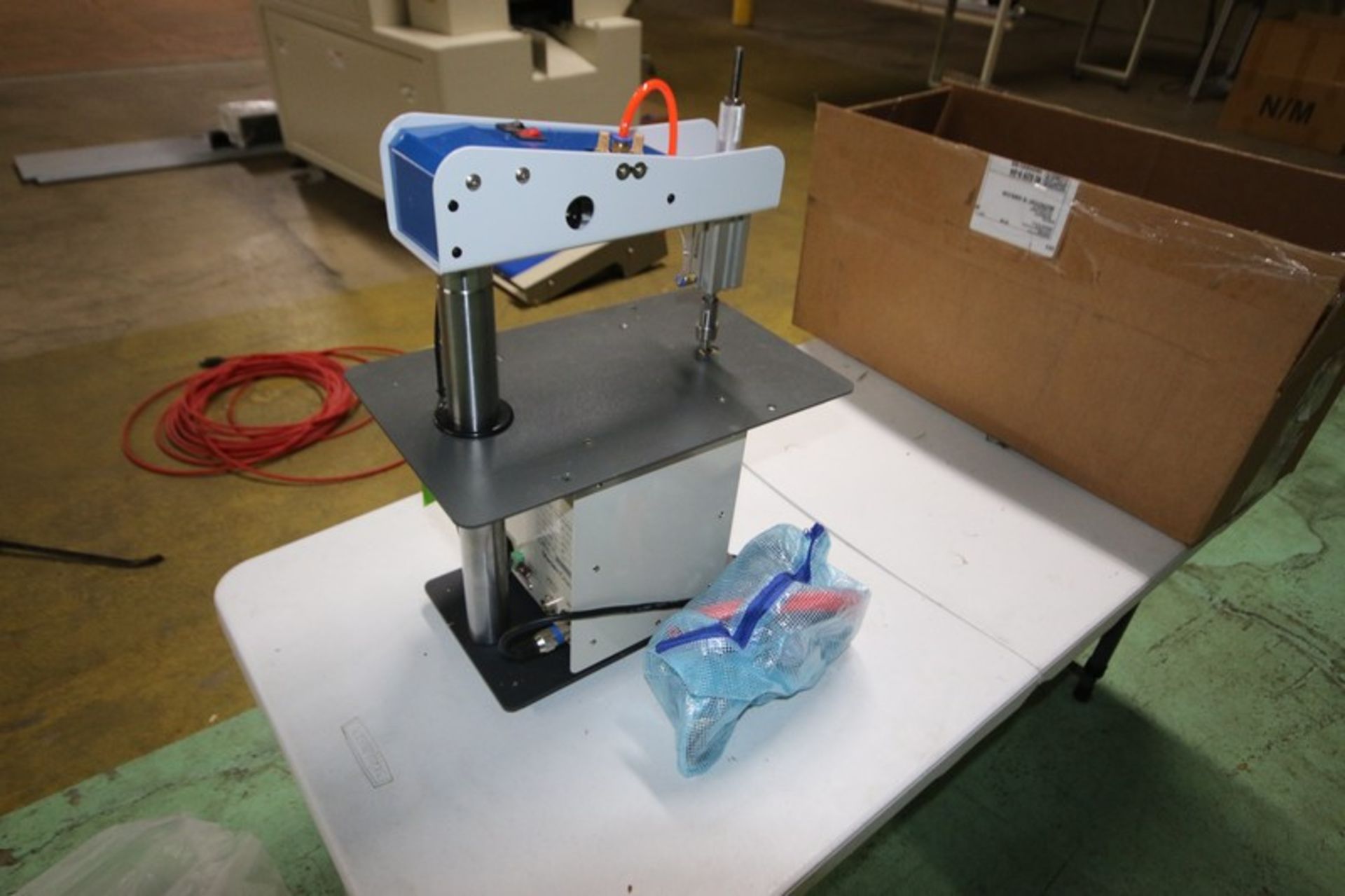 Ultra-Sonic Mask Manufacturing Line, Includes Mask Weave Machine, Nose Bridge & Ear Loop Machine, - Image 15 of 64