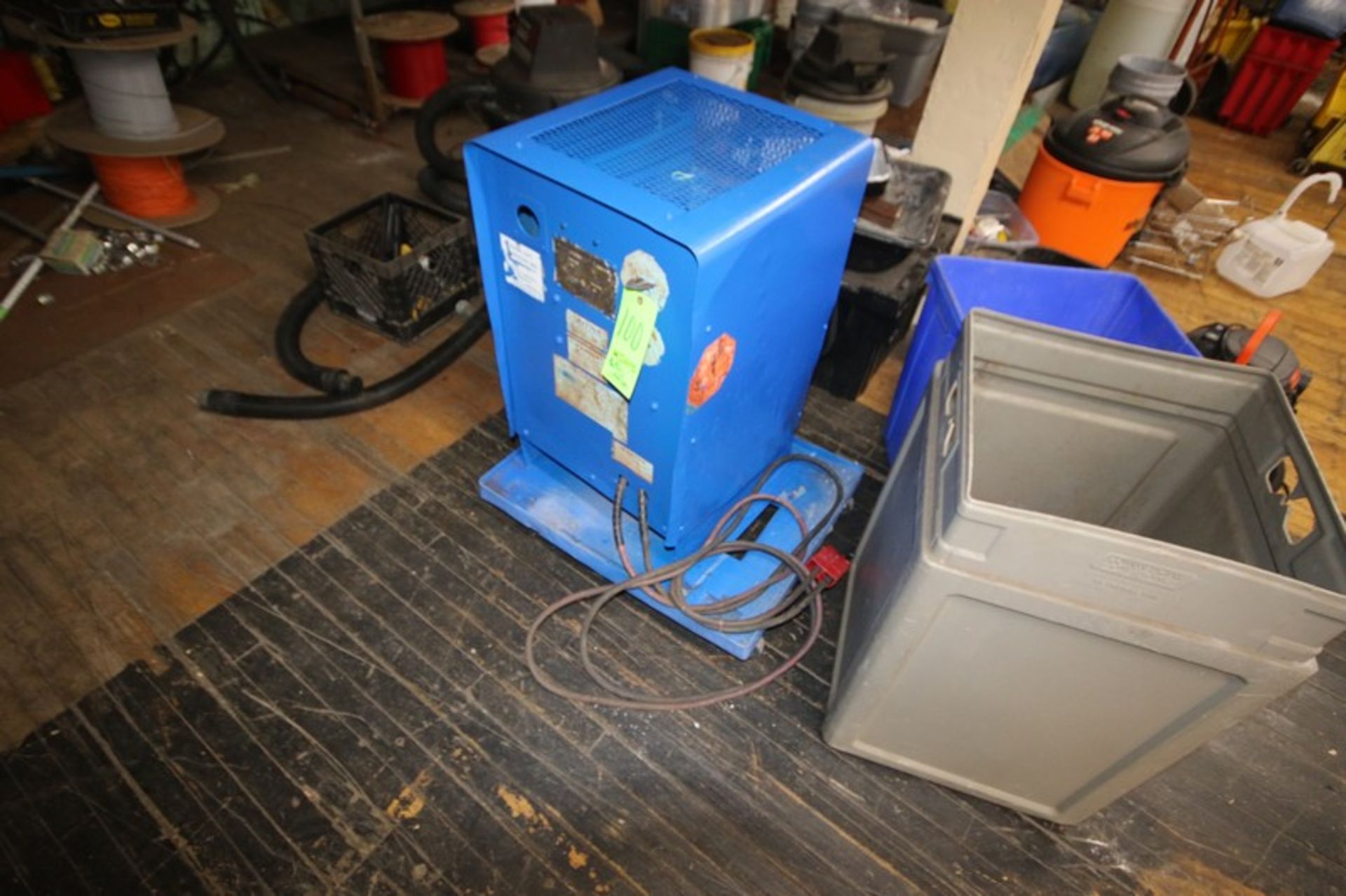 Industrial Forklift Battery Charger, M/N SDR24-00, S/N 12-1085A, 208 Volts, 1 Phase, with Red - Image 2 of 4