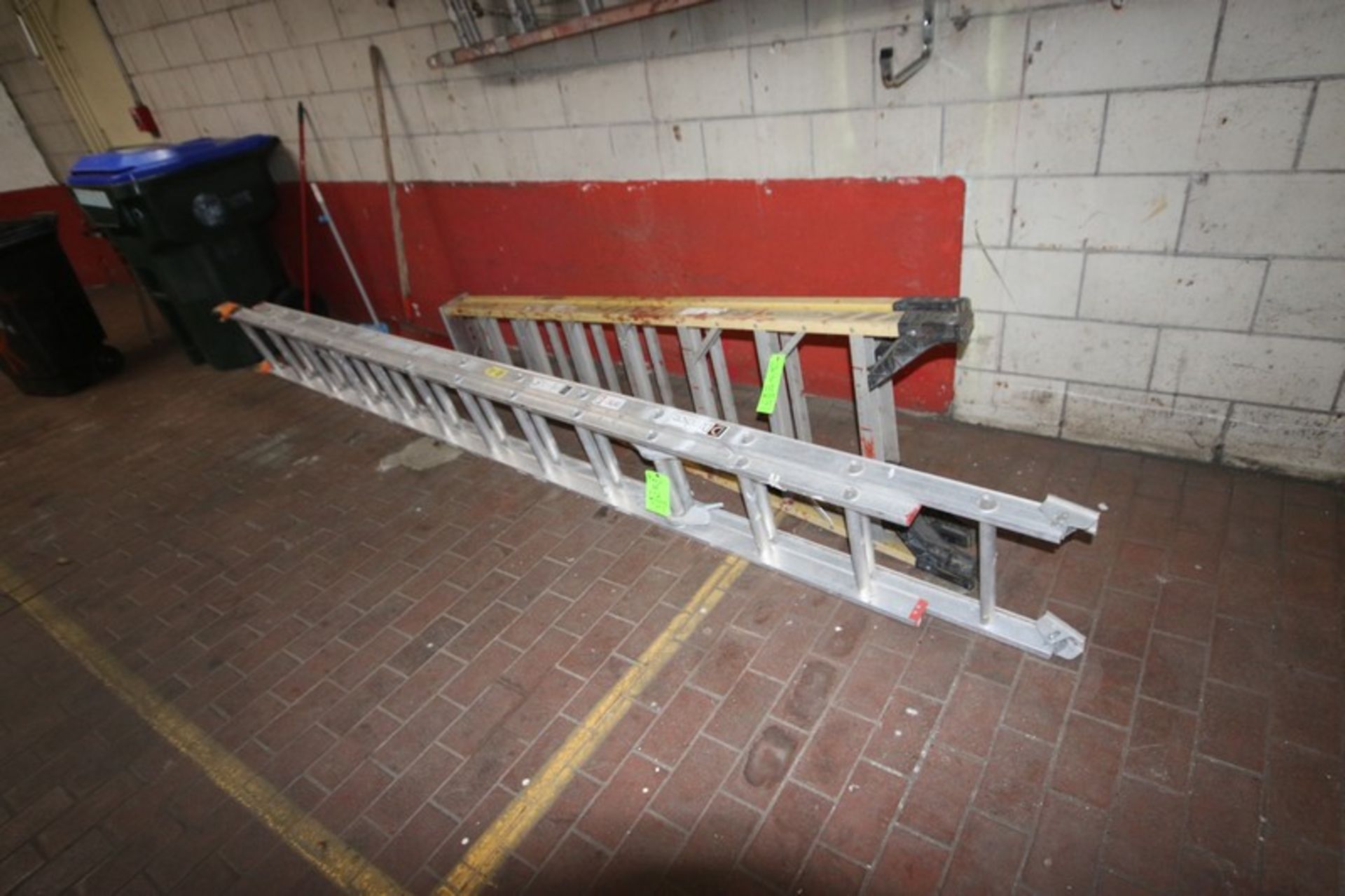 (5) Assorted Ladders, with Wall Hangers, Assorted Style & Sizes (LOCATED IN WOONSOCKET, RI) - Image 2 of 3