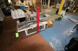 Top & Bottom Case Sealer, Straight Section of Roller Conveyor, Aprox. 7 ft. L (LOCATED IN