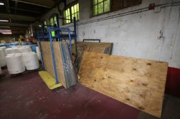 Lot of Assorted Plywood, Aprox. (30) Sheets, Mounted on (2) Carts (LOCATED IN WOONSOCKET, RI)