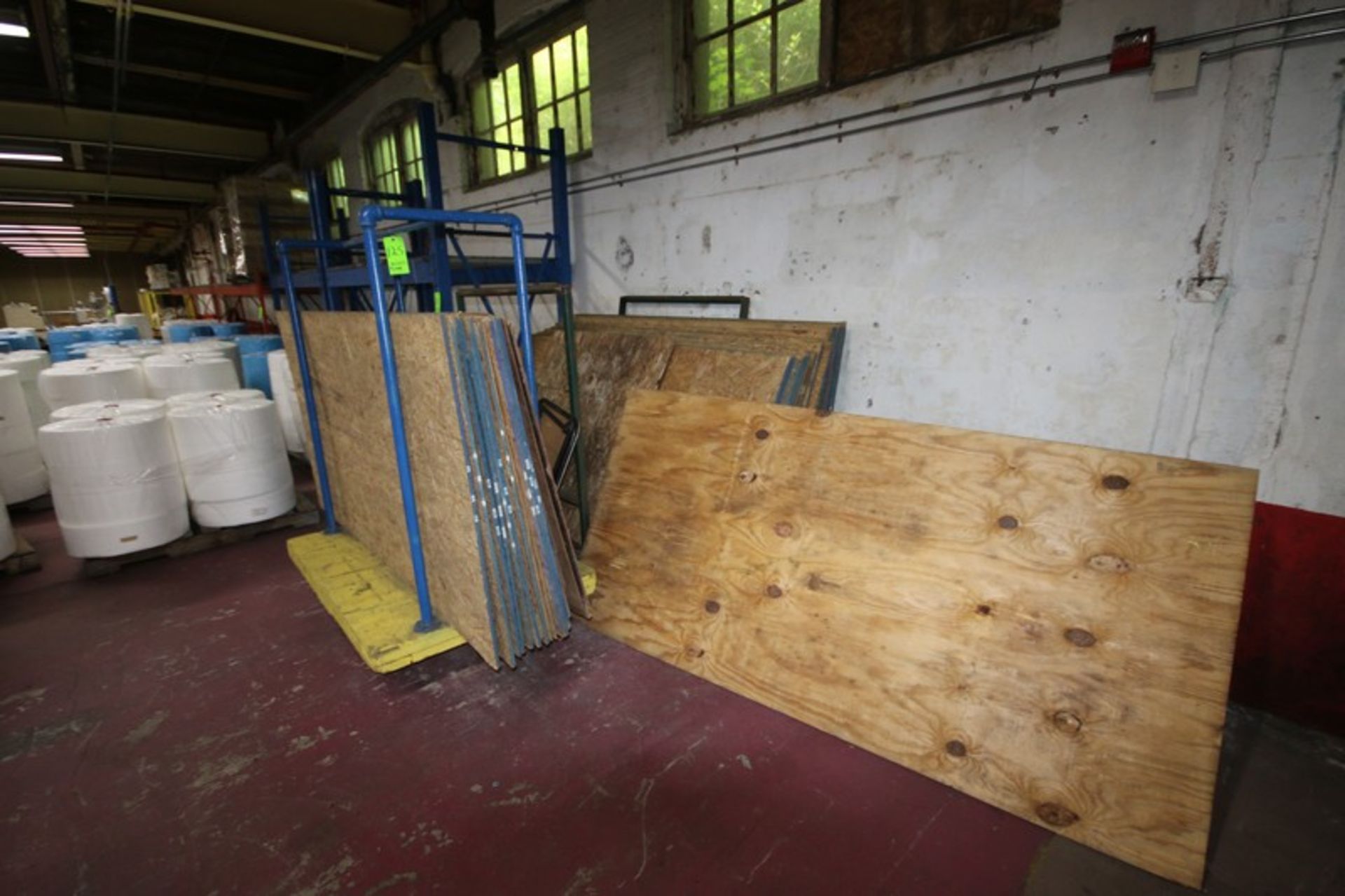 Lot of Assorted Plywood, Aprox. (30) Sheets, Mounted on (2) Carts (LOCATED IN WOONSOCKET, RI)