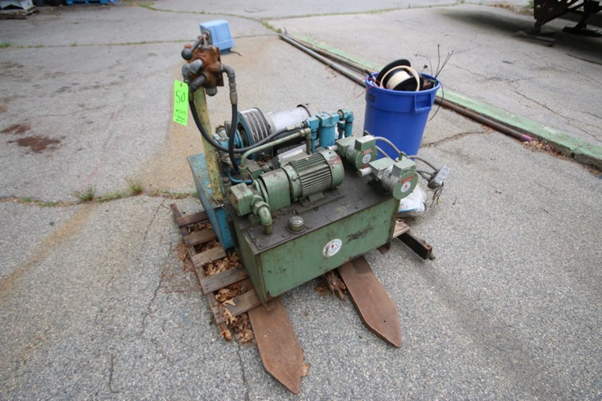 (2) Hydraulic Pump Units, with Top Mounted Motors (LOCATED IN WOONSOCKET, RI) - Image 2 of 3