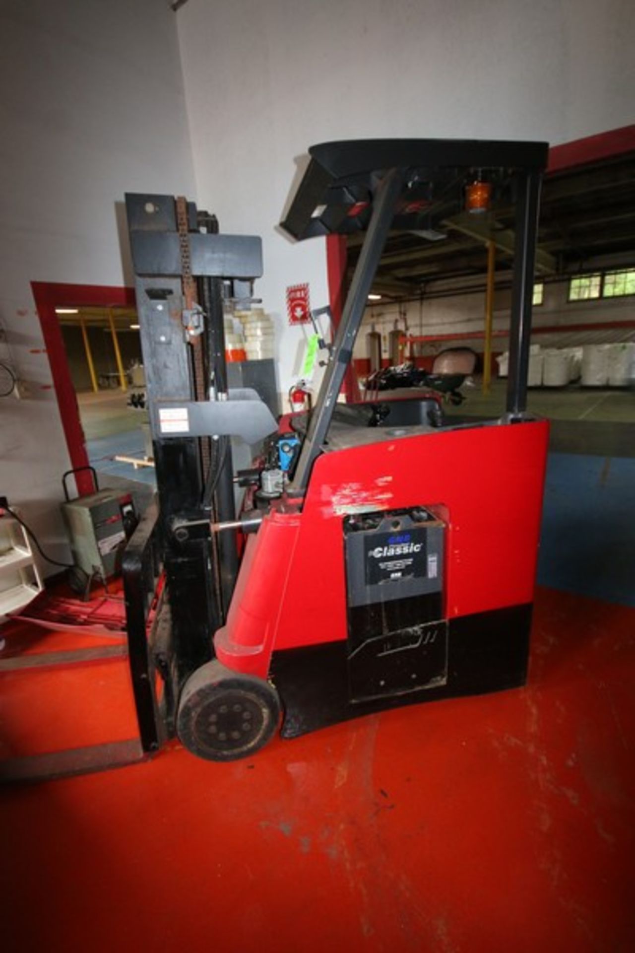 Raymond 3,000 lb. Stand-Up Electric Forklift, M/N 415-C30TT, S/N 415-12-34053, with Classic Forklift - Image 2 of 11