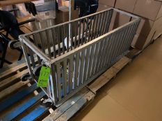 Aluminum Pan Rack, Mounted on Wheels (LOCATED IN TRAFFORD, PA)