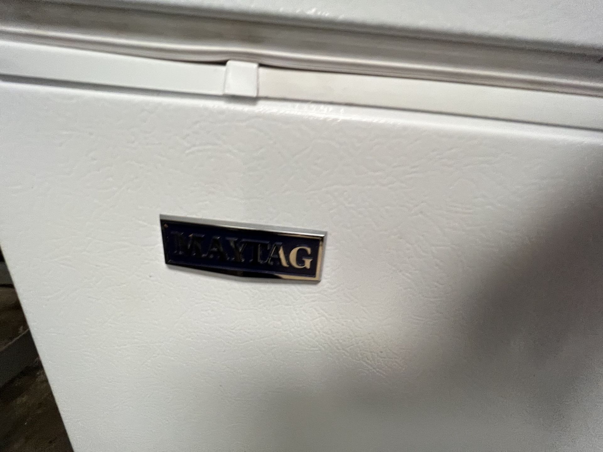 MAYTAG REACH IN CHEST FREEZER, APPROX. INTERIOR CHEST DIMS: 59" X 22" X 28" - Image 2 of 3