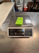 CAS DIGITAL PLATFORM SCALE, MODEL S2000 JR., S/N ER0880810, 0-15 LB, .1 LB