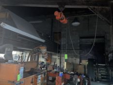 Yale 1/4 Ton Electric Hoist, with Cross Beam (LOCATED IN PITTSBURGH, PA)