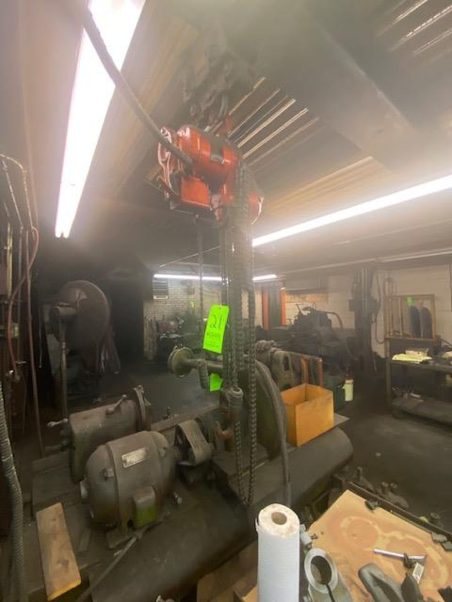 Budget 1/2 Ton Electric Hoist, with Cross Beam (LOCATED IN PITTSBURGH, PA)