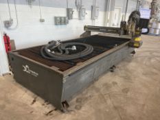 MultiCam 3000 Plasma High Definition Cutting Table, S/N 3-205-P05166, 208 Volts, 3 Phase, Multi-Gas