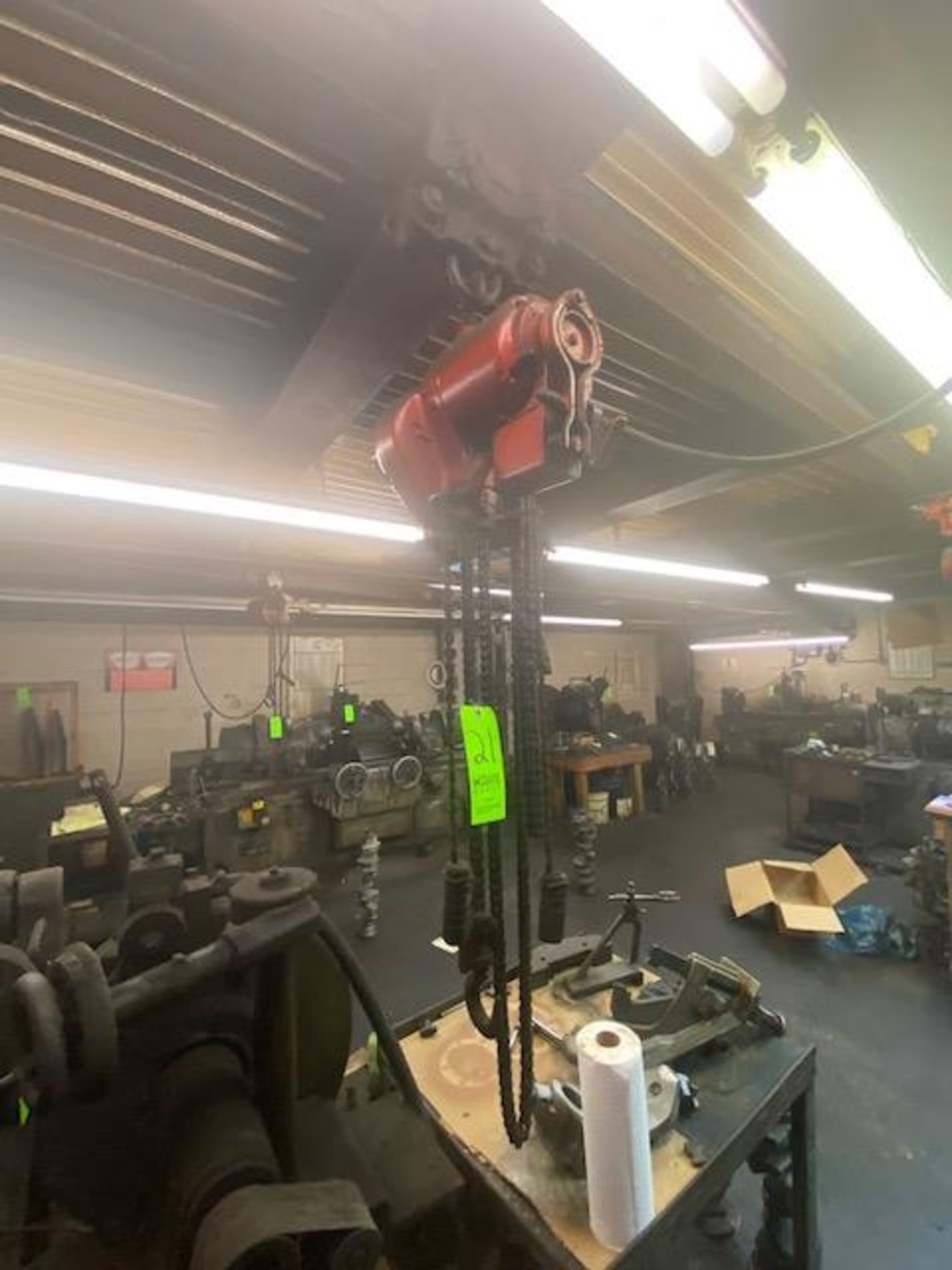 Budget 1/2 Ton Electric Hoist, with Cross Beam (LOCATED IN PITTSBURGH, PA) - Image 2 of 2