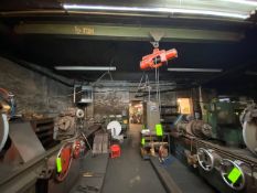 Yale 1 Ton Hoist, with 1/2 Ton Cross Beam (LOCATED IN PITTSBURGH, PA)